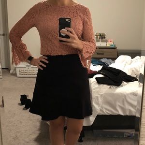 Black skirt